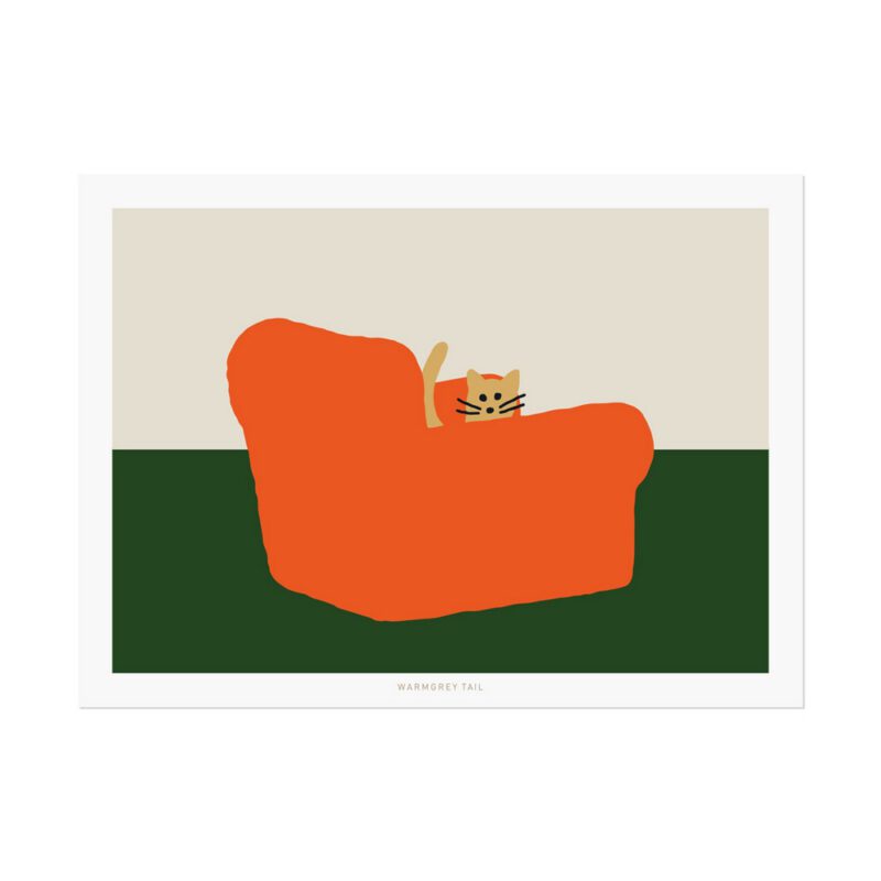 Postkarte - Armchair